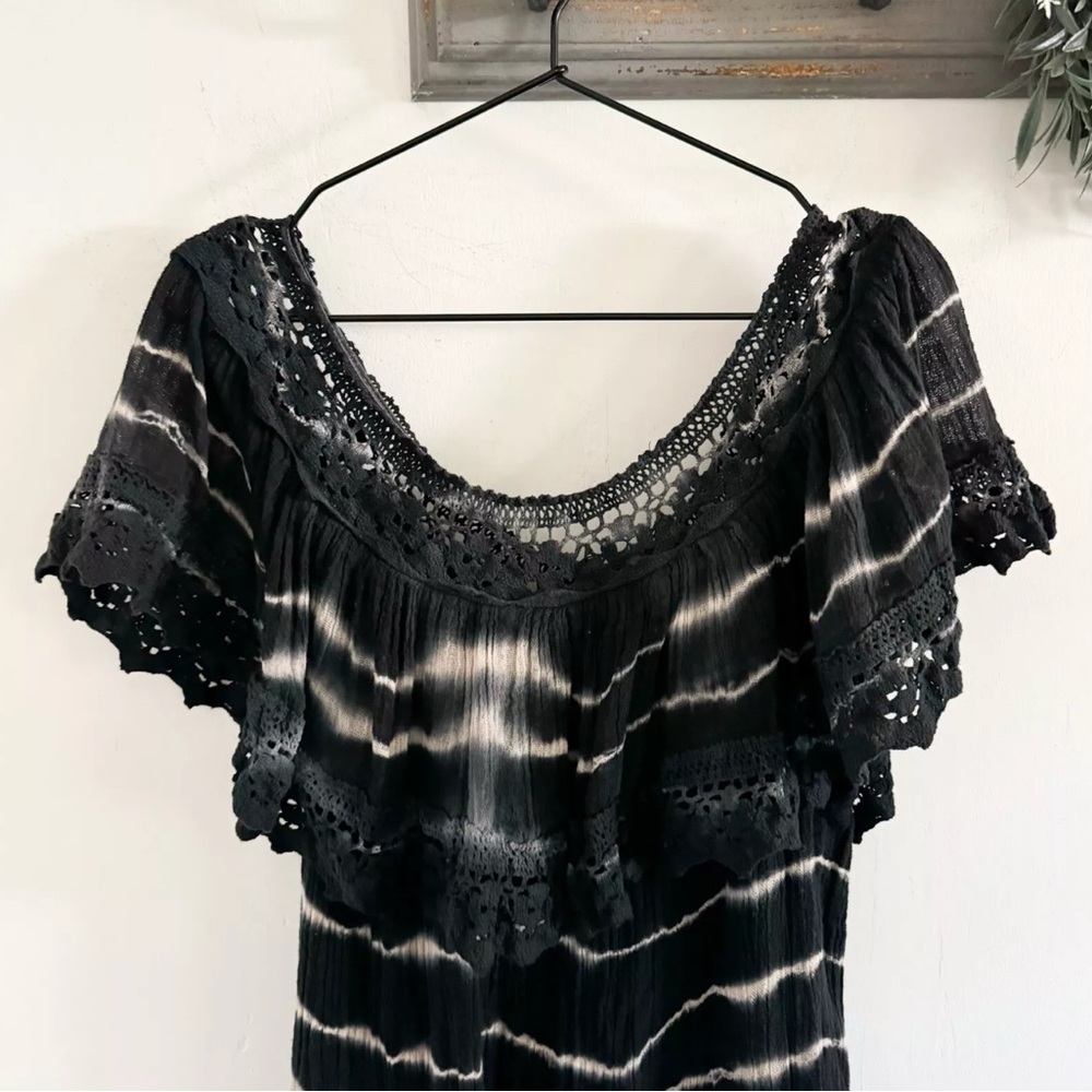 Jen’s Pirate Booty Tye-Dye Boho Dress Size Small - Picture 5 of 6